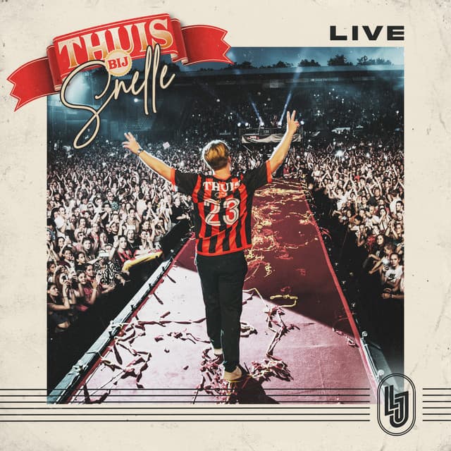 Cover van Thuis bij Snelle (Live in de Adelaarshorst)