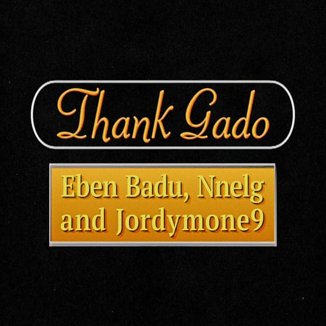 Cover van Thank Gado