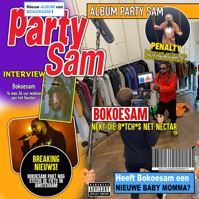 Cover van PARTY SAM