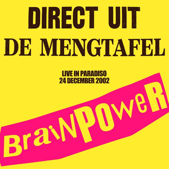 Cover van Direct Uit De Mengtafel (Live in Paradiso 24 December 2002)