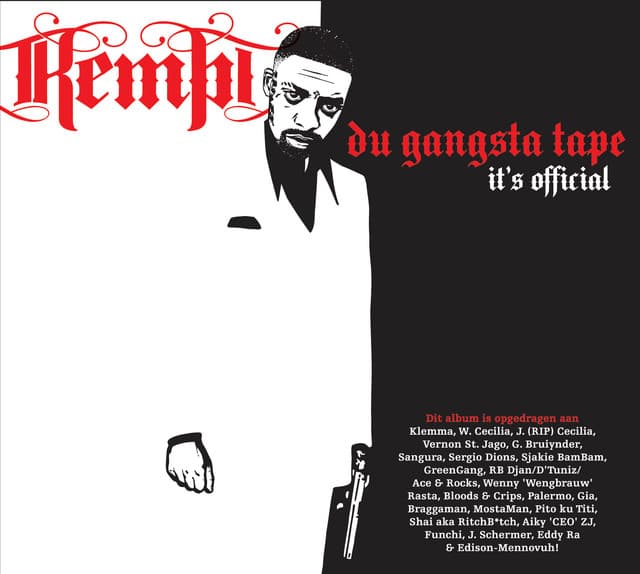 Cover van Du Gangsta Tape (It's Official)