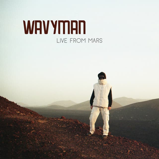 Cover van Wavyman - Live From Mars